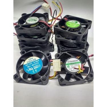 Cooler Fan Ventilador 12v  Variadas 40x40x10mm Kit C/3 Unidades