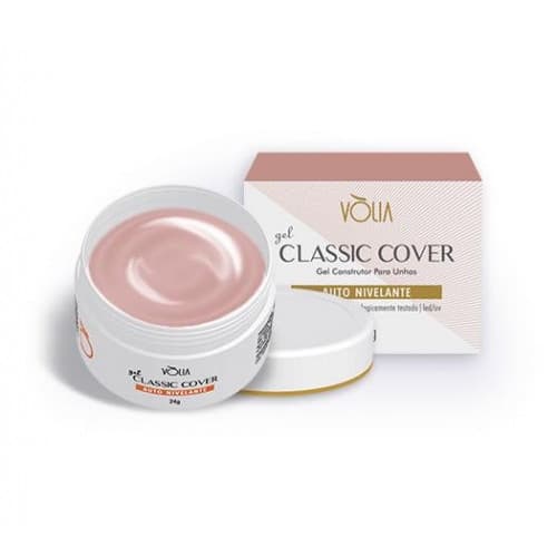 Gel Led Uv Classic Cover Volia 24g Profissional Unhas Fibra Acrygel  Nail Designer Pronta Entrega