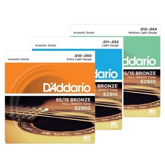 Daddario EZ890/900/910/920 Cordas De Violão/folk