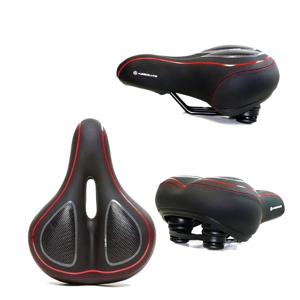Selim em Gel Absolute Para Bike Com Elastrometro Espuma Bicicleta Mtb