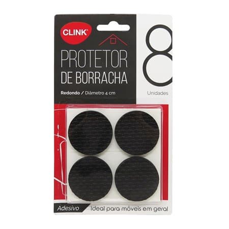Protetor de Borracha auto adesivo para Móveis em geral