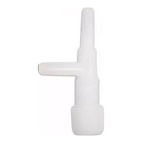 Divisor De Ar Em L Com Válvula Reguladora Para Mangueira de 4mm Regulagem de saída