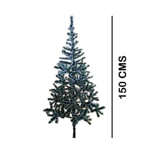 Arvore De Natal Nevada Neve 150cms Pinheiro 220 Galhos