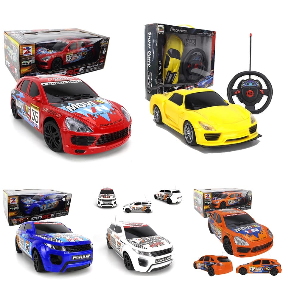 Carrinho de controle remoto esportivo 4x4 Rally Rallying Cayenne Evoque corrida vermelho azul laranja branco amarelo Novidade