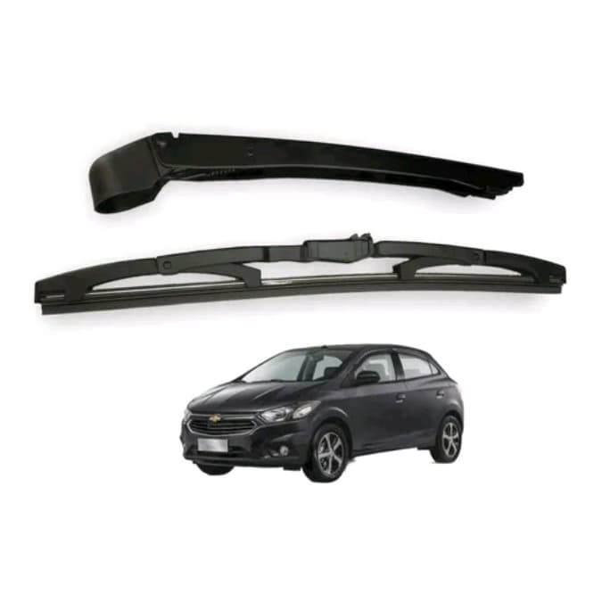 Paleta Palheta Limpador Traseira Completa Braço Onix 2012 2013 2014 2015 A 2019