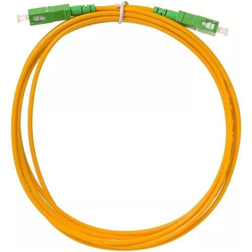 Cordão Óptico Patch Sc/apc X Sc/apc, Cabo Óptico para modem, Cabo de Fibra Óptica para Roteador Homologado Anatel