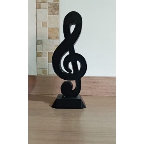 Estátua musical 3D 22cm
