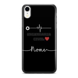 Capinha De Celular Engenharia Civil Coração Nome