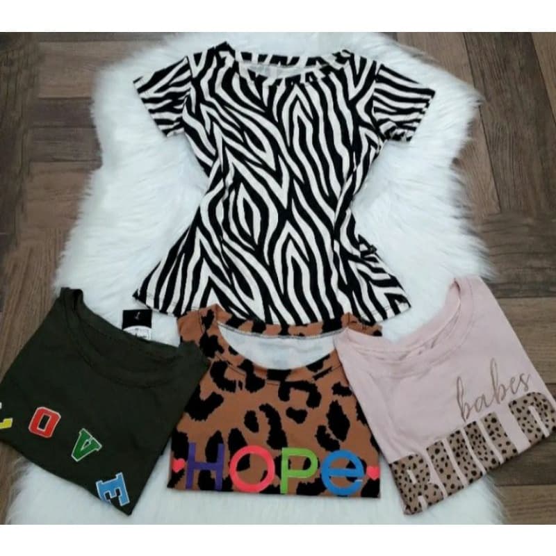 Blusa T-shirt Camiseta Feminina Estampada