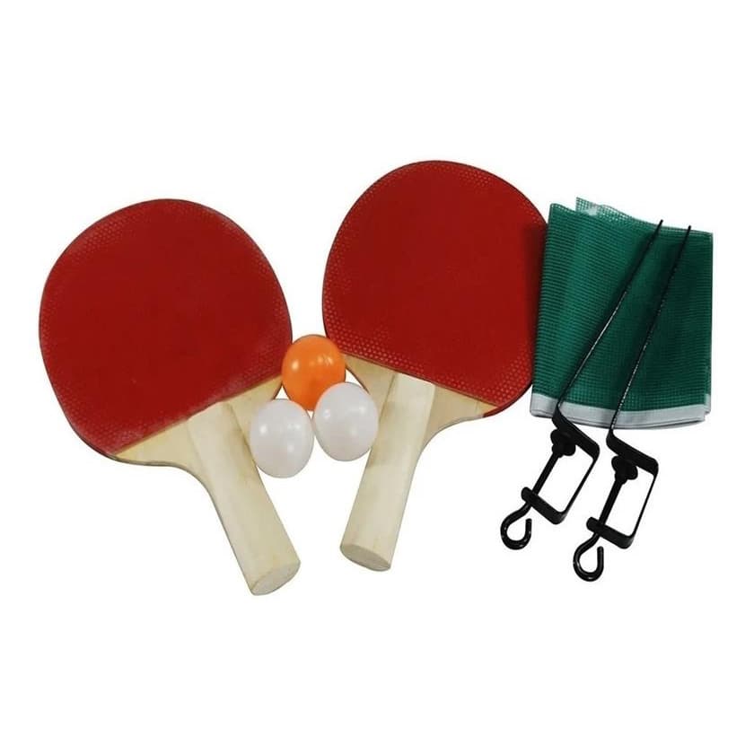 Kit Ping-Pong Tênis Mesa Raquete Rede Bolinha Entrega Rápida Envio Imediato