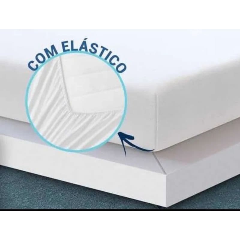 Capa Protetora de Colchão King Box Master Impermeável com Elástico