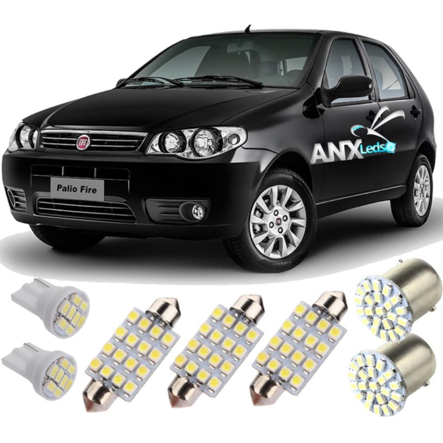 Kit Lâmpadas Led Palio Fire Elx Way Economy