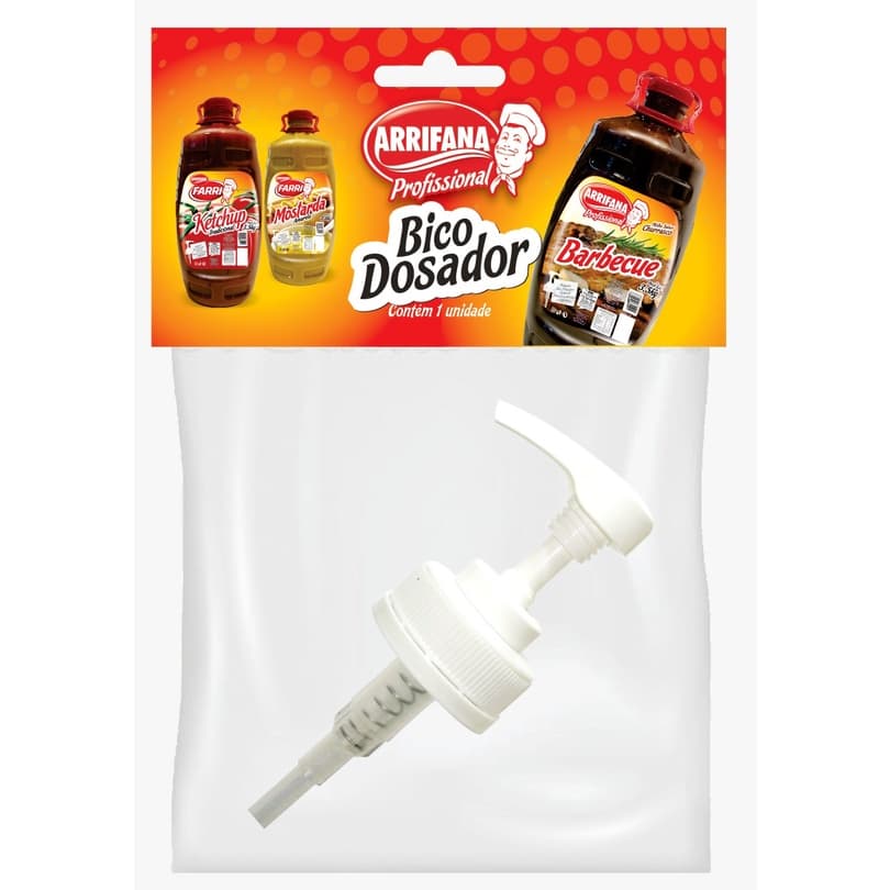 Bico Dosador Para Galões Catchup/Mostarda/Barbecue Arrifana, Ekma, Cepera