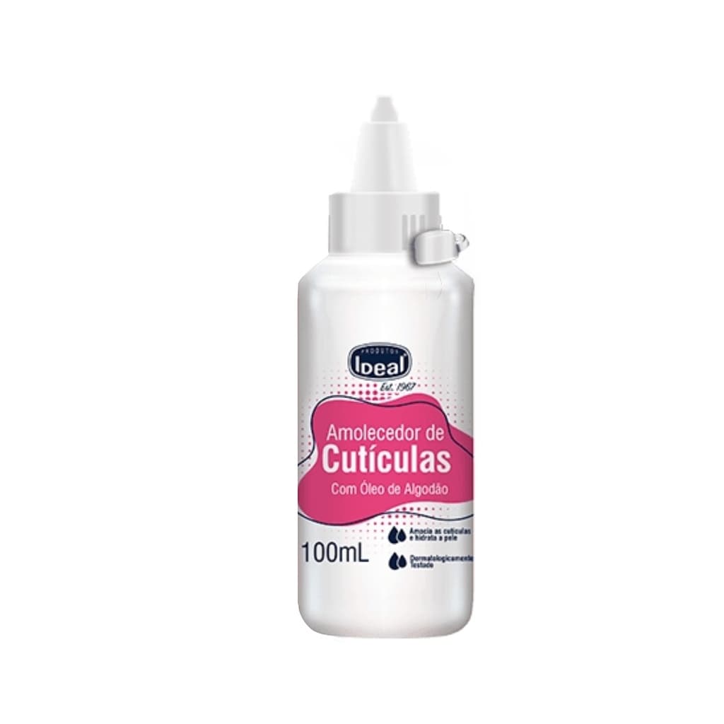 Amolecedor de Cutículas com Óleo de Algodão Ideal 100mL