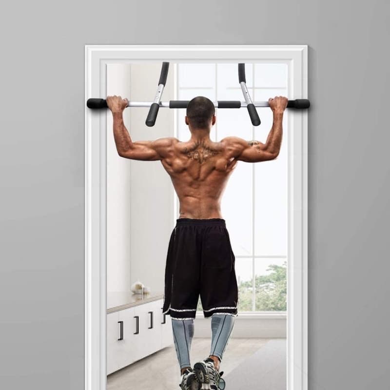 Barra de Exercícios Para Porta Exercicios Flexão De Braço Musculação Fitness