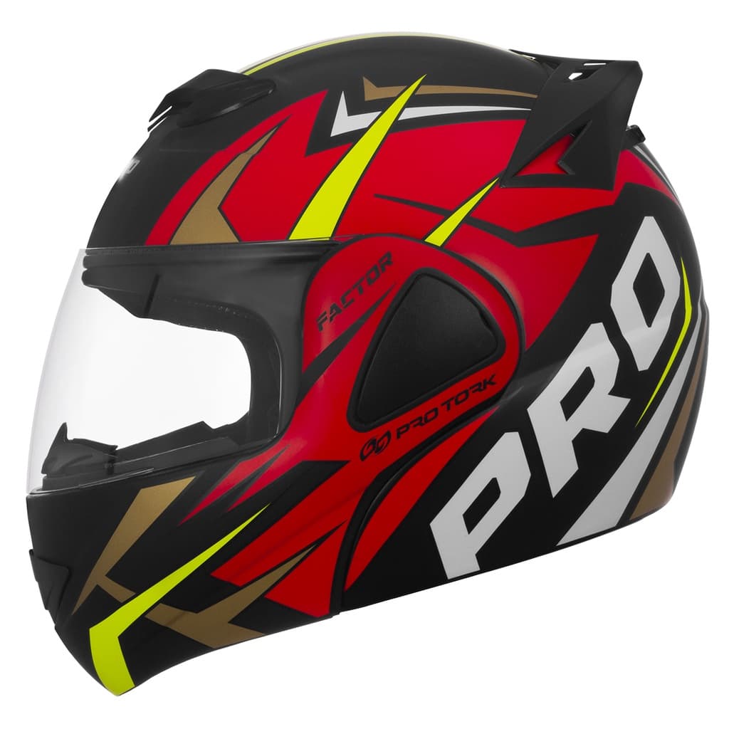 Capacete Moto Robocop Articulado Escamoteável Feminino Masculino Pro Tork Fosco V-Pro Jet Factor Abre e Fecha
