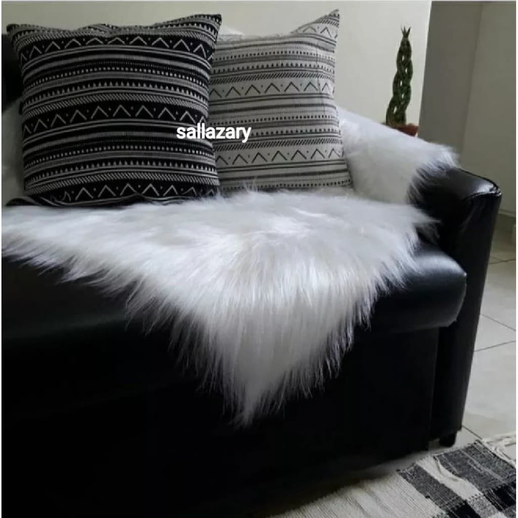 Tapete Pelego Pelo Alto Para Fotos Profissional e Decoração 1,00x80 Várias cores
