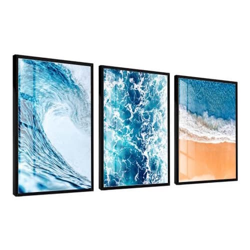 Quadros decorativos paisagem praia quarto sala