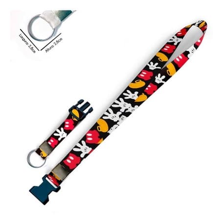 Chaveiro Moto Mickey Divertido C0472p Com Argola E Engate