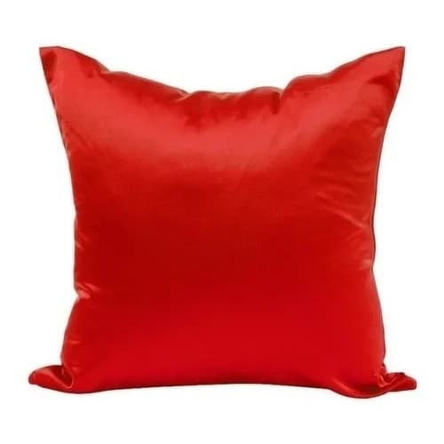 Capa para Almofada de Luxo em Cetim 40x40 Com zíper Decorativas