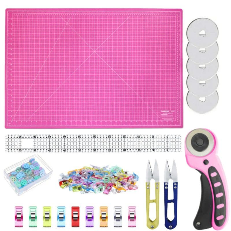 kit base de corte 60x45 várias cores Quilting cartonagem Patchwork  costura  encadernação Dona Shô