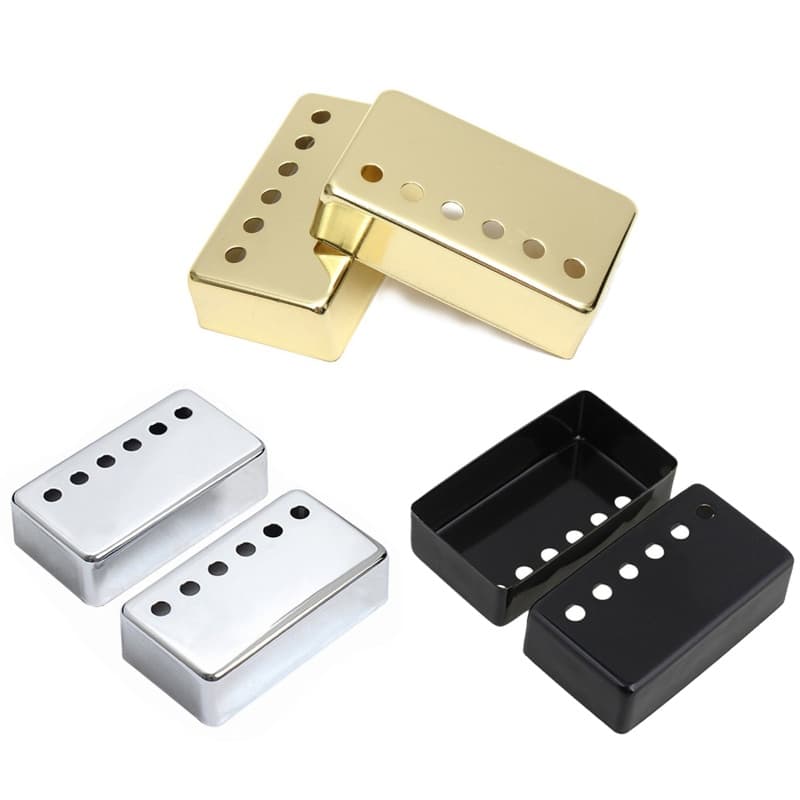 Luckyx Conjunto 2 Humbucker Capa Para Captador Guitarra Cobre 50mm & 52mm