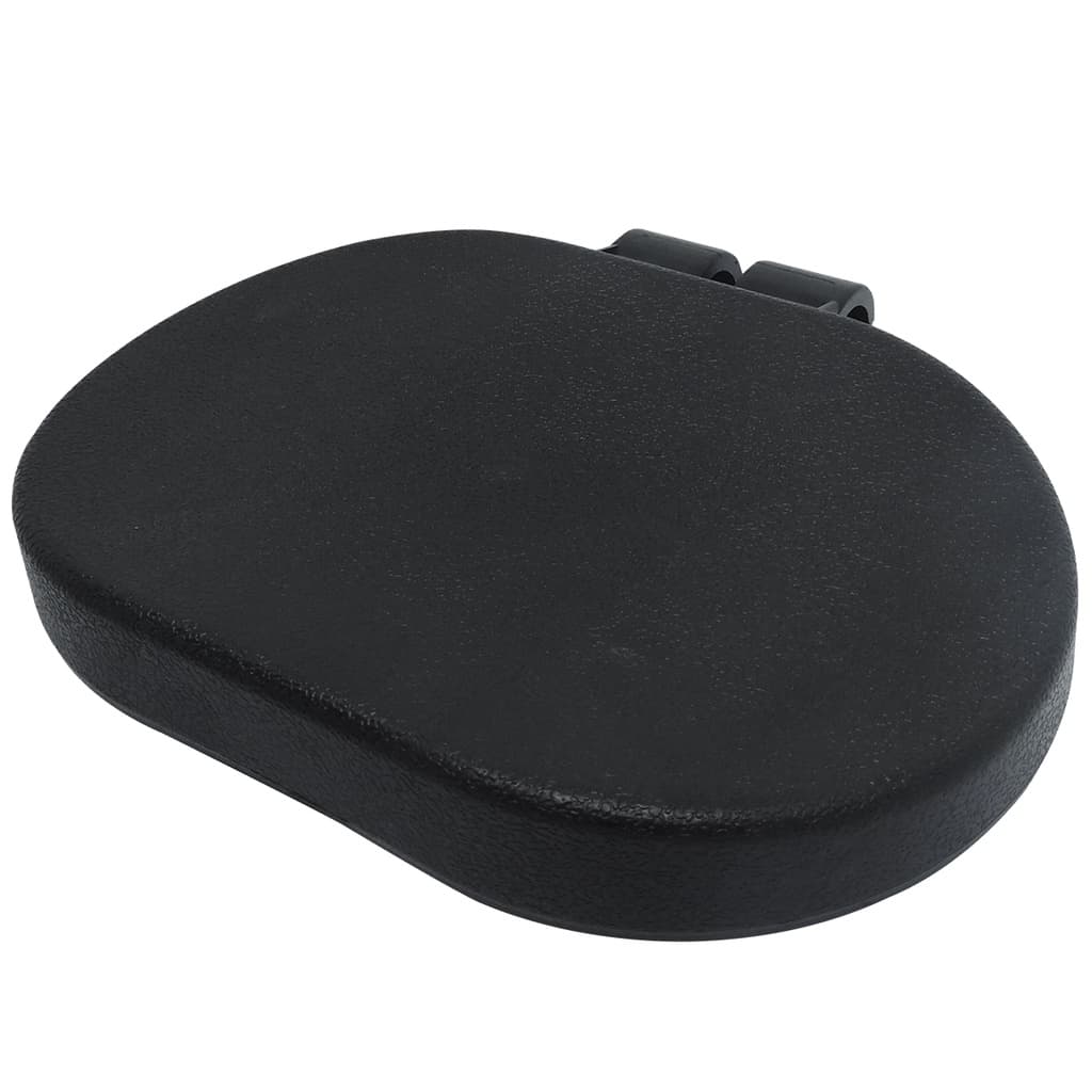 Apoio de Panturrilha para Cadeira de Rodas 7/8 Preto