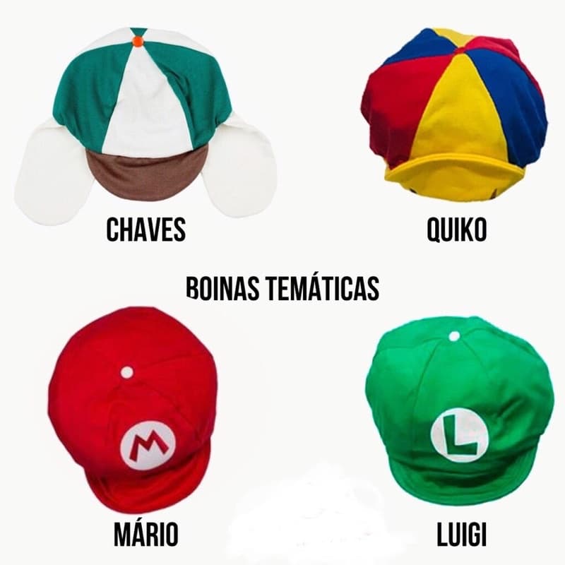Chapéu Boina Boné Temático Para Bebê - Mêsversário