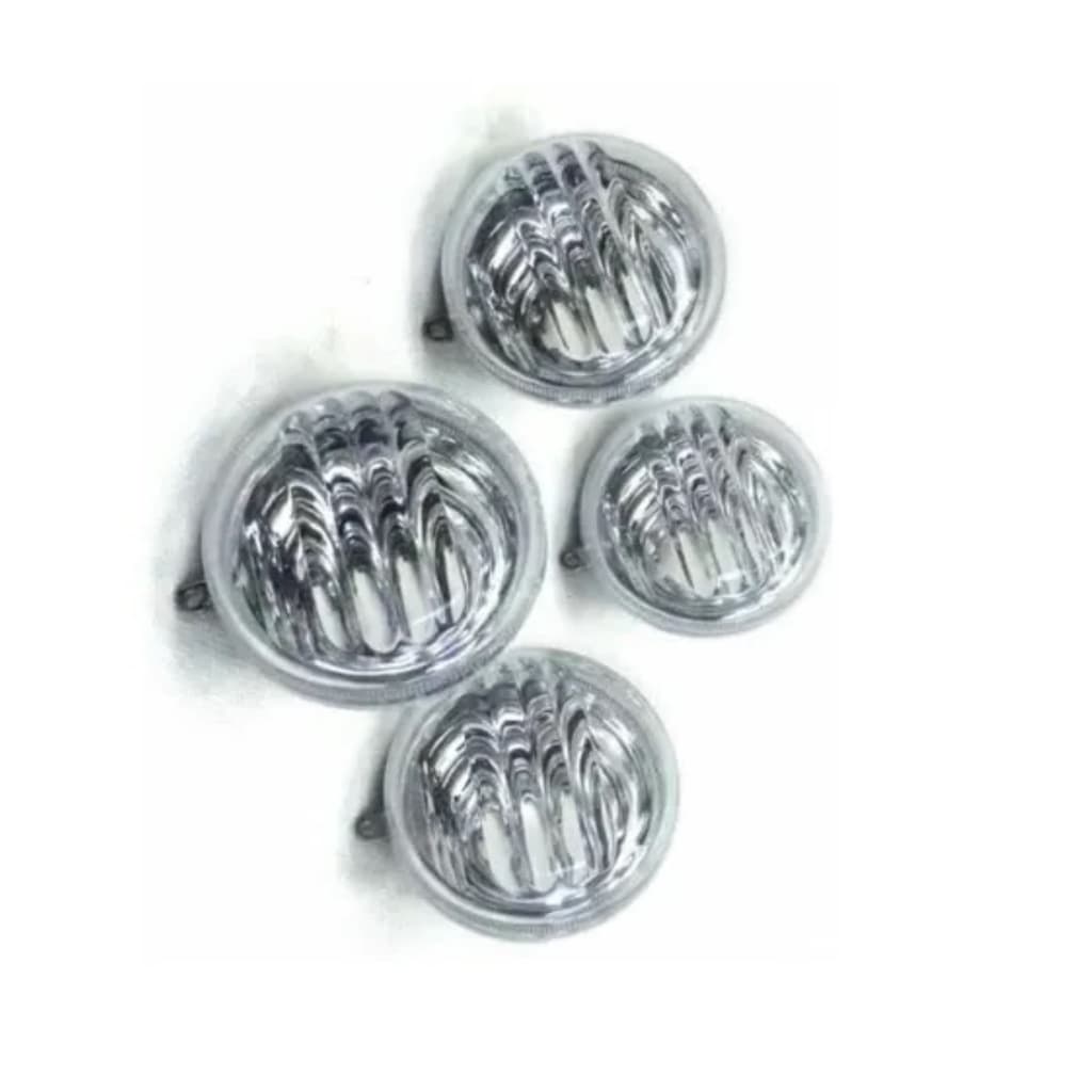 Kit 04 Lentes Pisca Cristal Intruder125 Chopper Road 150
