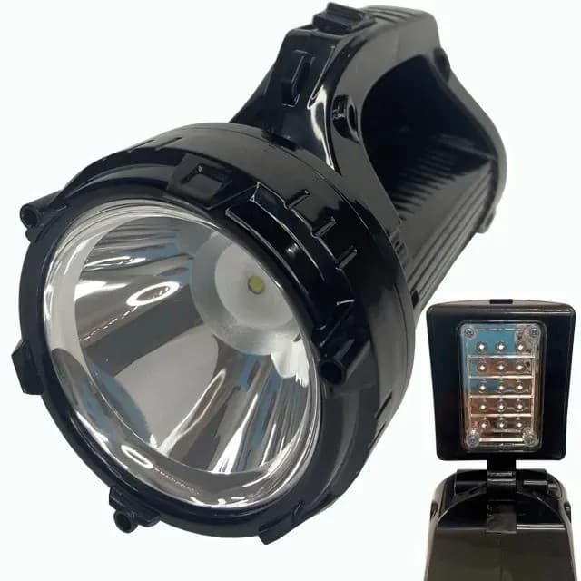 lanterna LED Holofote Recarregável 1+15 LEDs 1300mAh