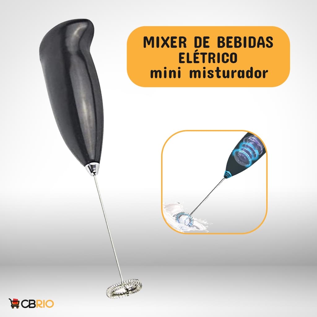 Misturador de Bebidas Mini Mixer Portátil Cores Sortidas