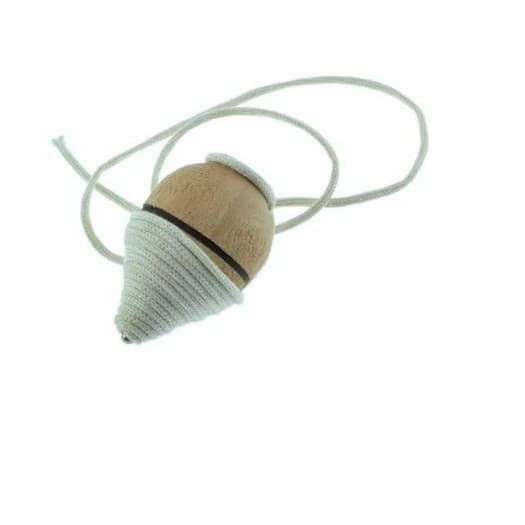 Pião de Madeira + Fieira Prenda -Aniversário- Infancia-Brinquedo  - Brincadeiras Retrô