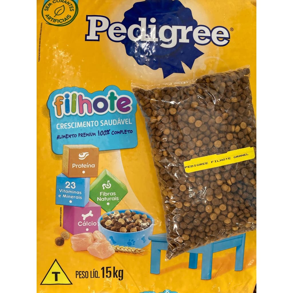 Ração Para Cachorro Pedigree Filhote Granel 1kg