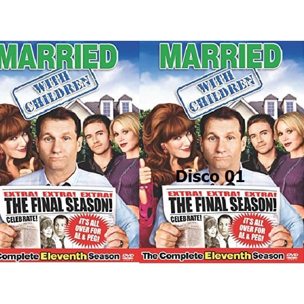 Dvd Um Amor de Família (Married... with Children)  As 11 Temporadas Completas - Legendado ou Dublado