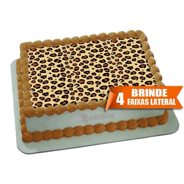 Papel arroz Oncinha para Bolo de 4kg