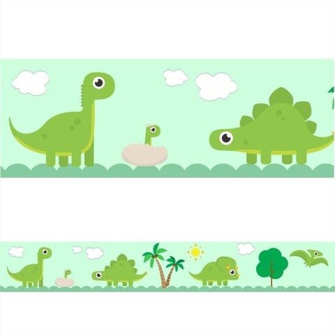 FAIXA DECORATIVA DINOSSAUROS .RCC DECORAÇÕES.