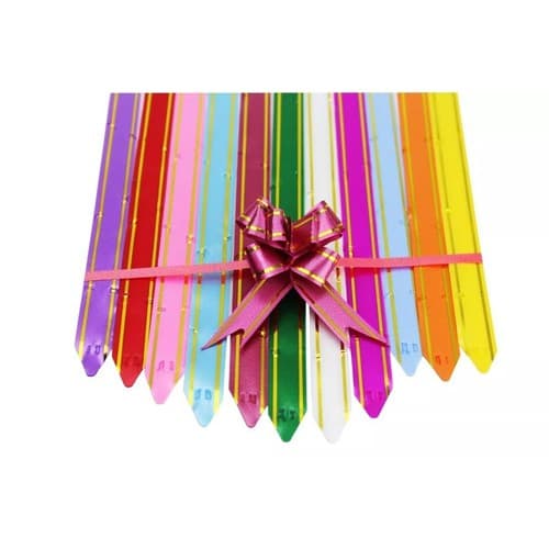 Laço Pronto Laço Fácil P/ Presente fita de  18x35  C/100 Unidades- lembrancinhas e decoração