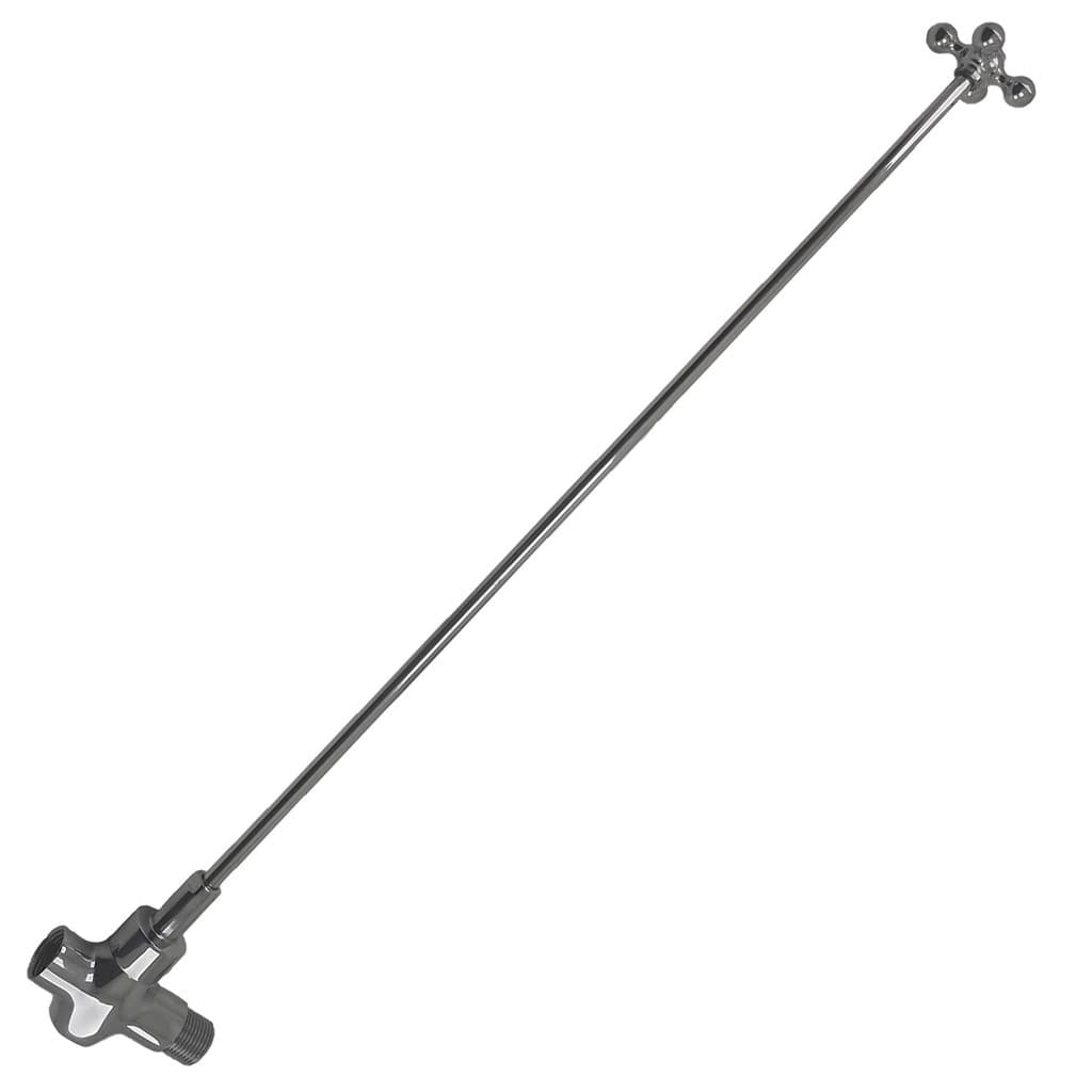 Registro Misturador Externo Aquecedor Solar/Gás Haste 30cm 1/4 Volta