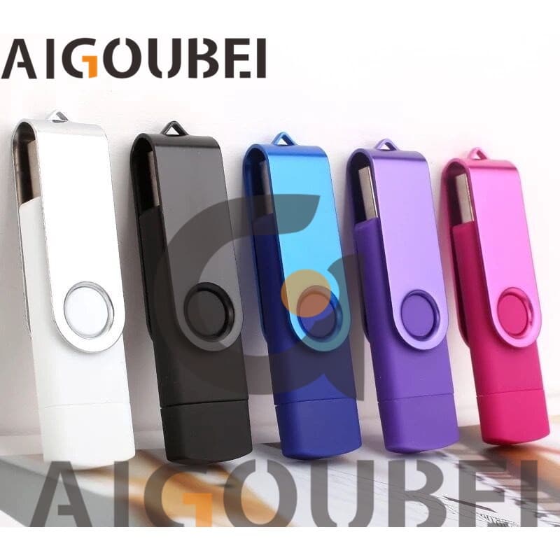 Unidade Flash USB Colorida À Prova D'água , 8gb , 16GB , 32GB , 64GB , 128GB , 2TB , Alta Velocidade , 2 Em 1 , OTG , Dr