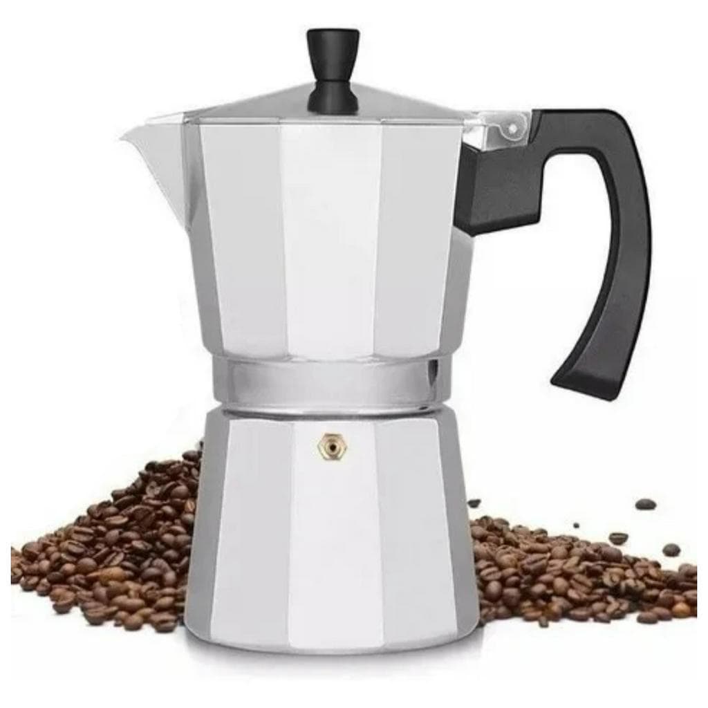 Cafeteira Moka Italiana Alumínio 12 Xícaras Resistente
