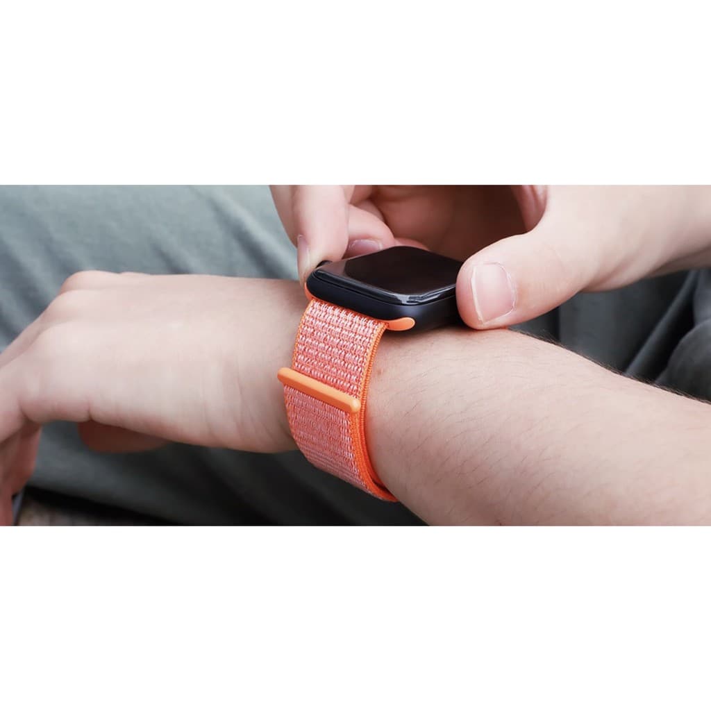 38/40mm Pulseira Nylon Velcro para Apple Watch / Iwo/ Champion e Tamanhos 42/44mm