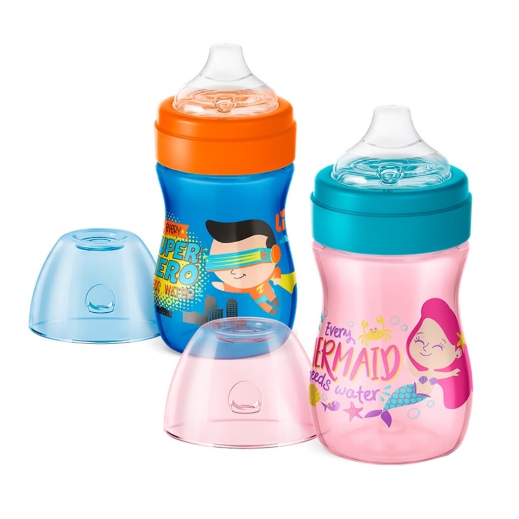 Copo Evolution Transição Treinamento Bebedor Silicone Antivazamento 240 mL Lillo