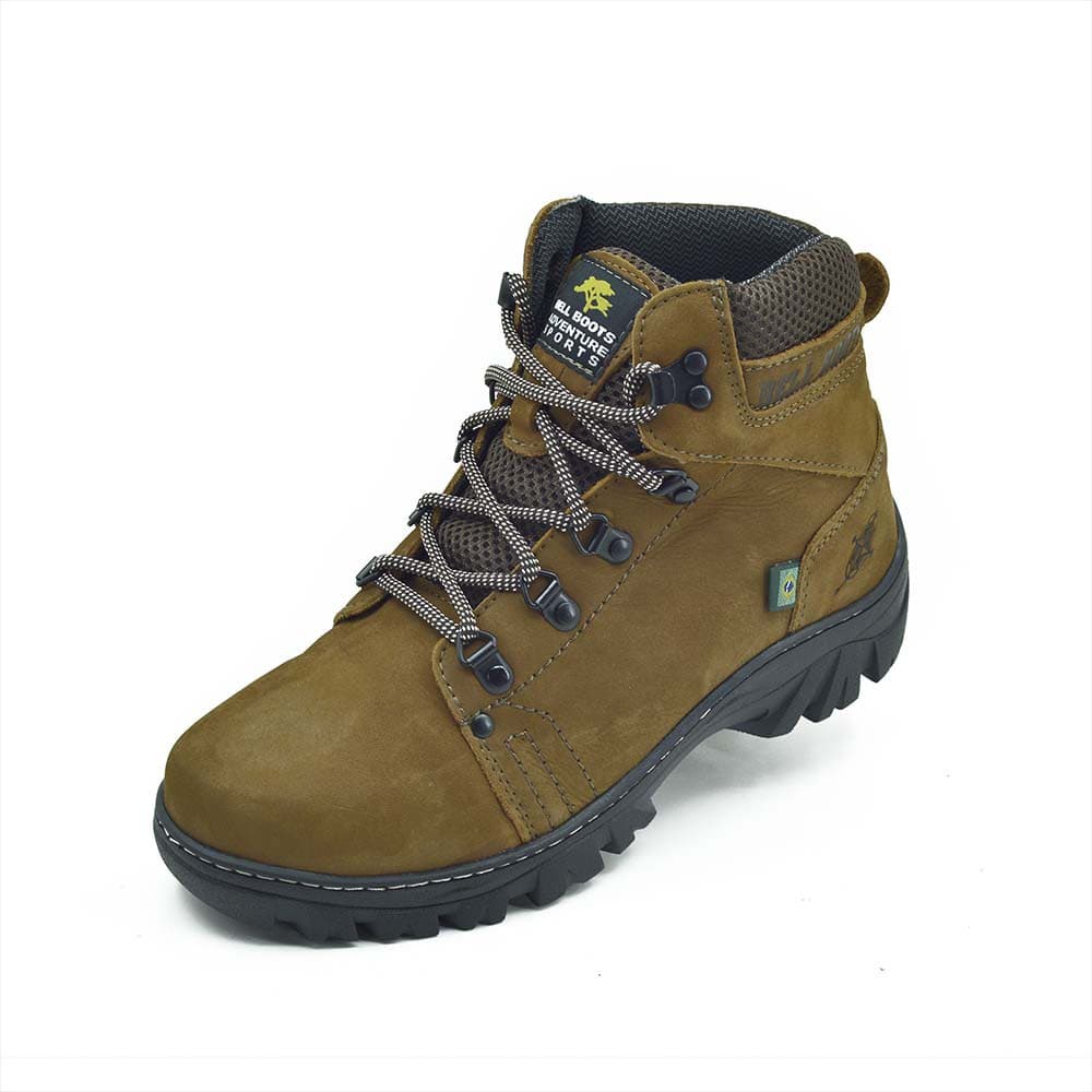 TÊNIS.ADVENTURE.BOTINHA.COMFORT.EM.COURO.NOBUK