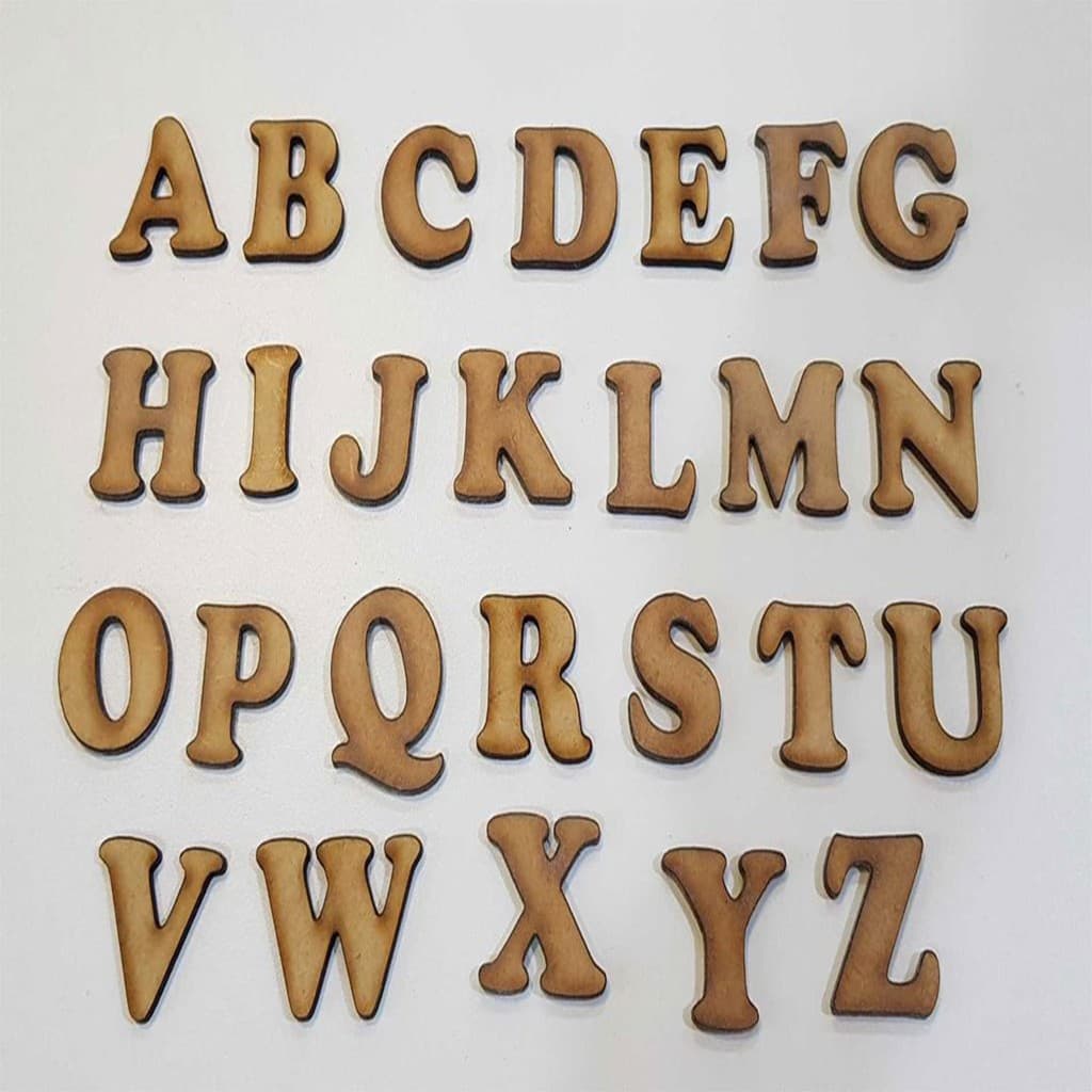 ! 10 Letras COOPER aplique 3cm MDF | Ideal para personalizar quartos, personalizar caixa e etc