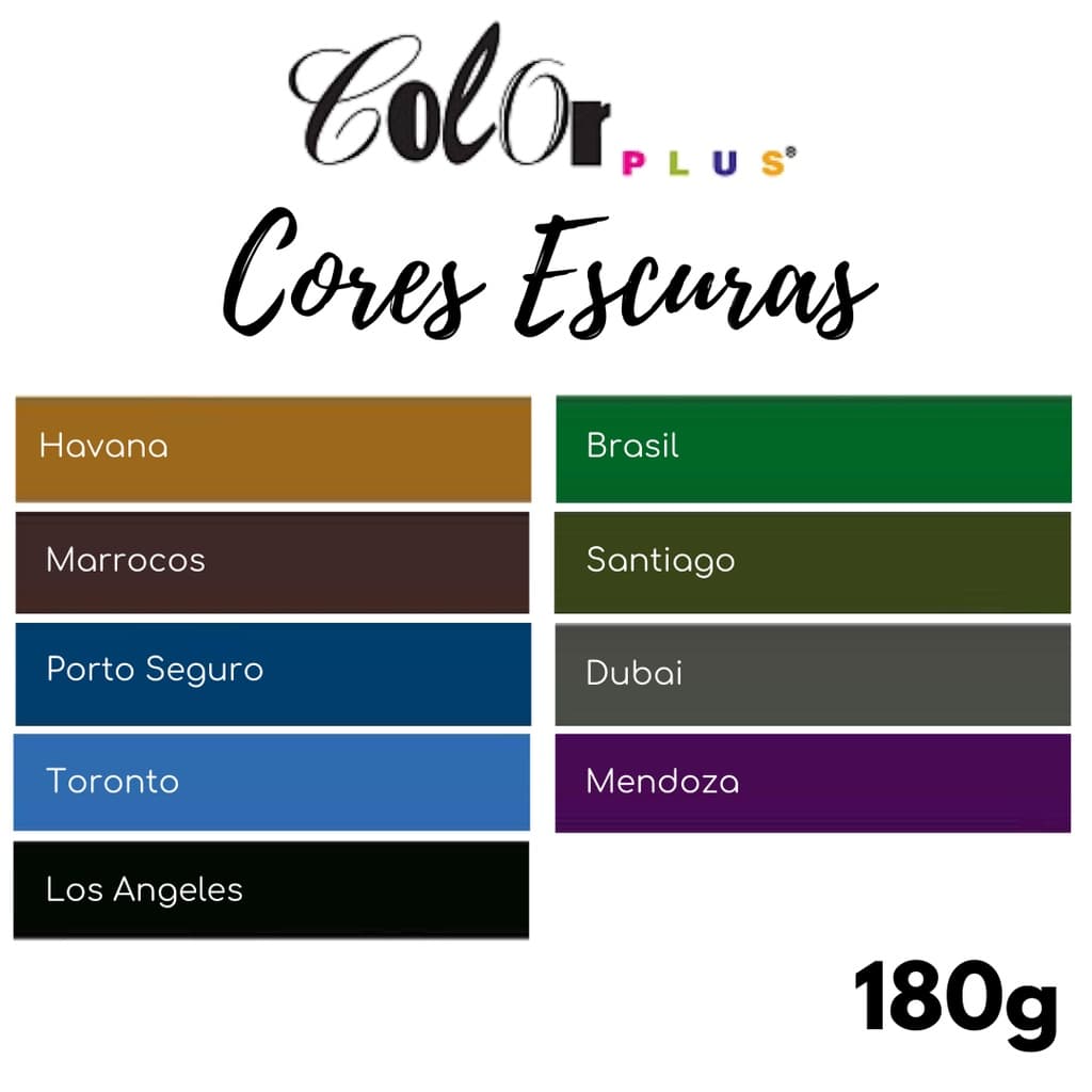 Papel Color Plus 180g Cores Escuras 9 Fls A4 Los Angeles Preto Marrocos Marrom Dubai etc