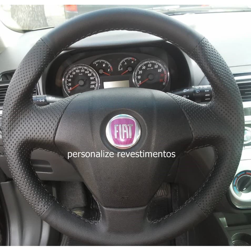 capa de volante costurada punto s/controle