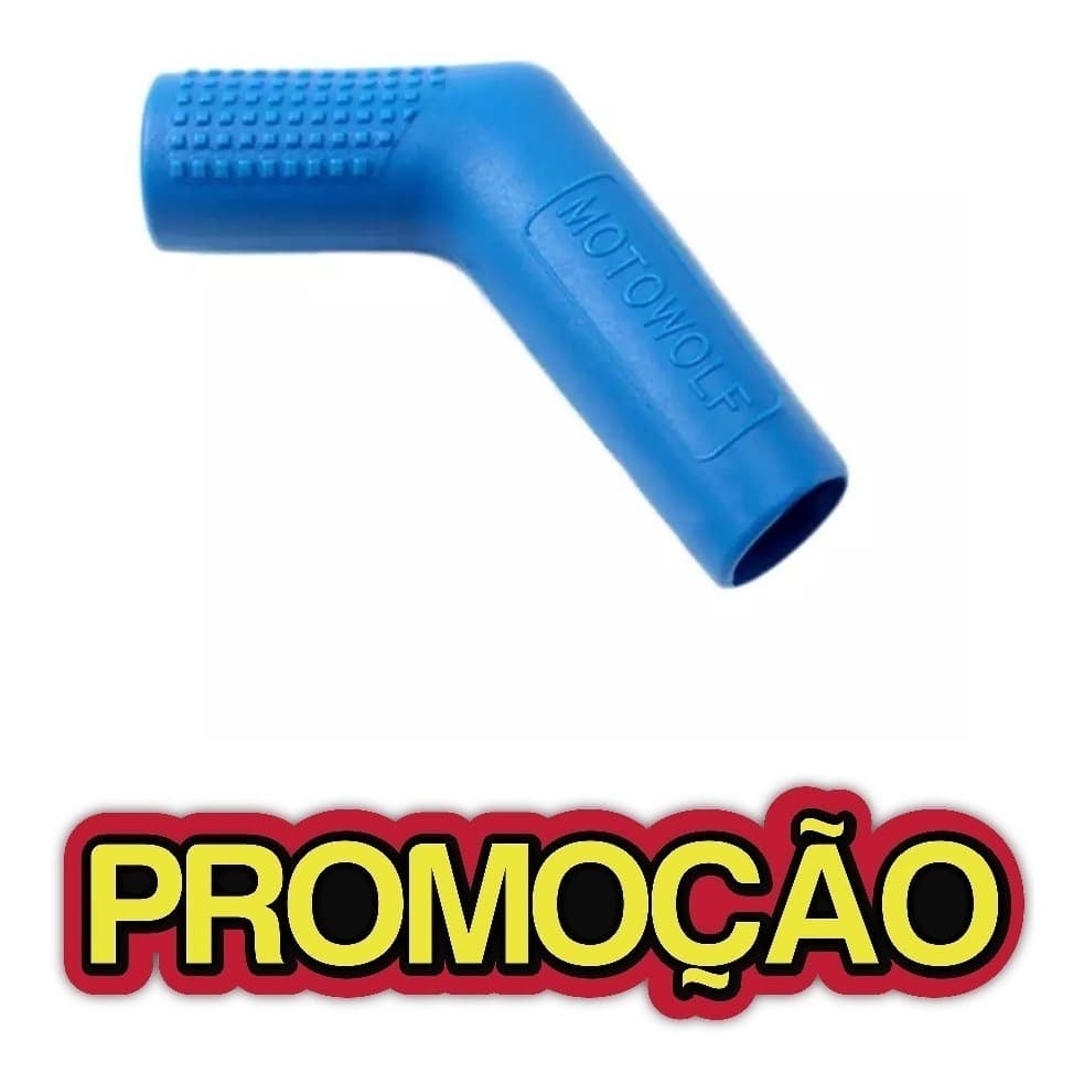 Protetor Tênis Calçados Pedal Marcha Moto Universal Azul REF:06Z8 RSI
