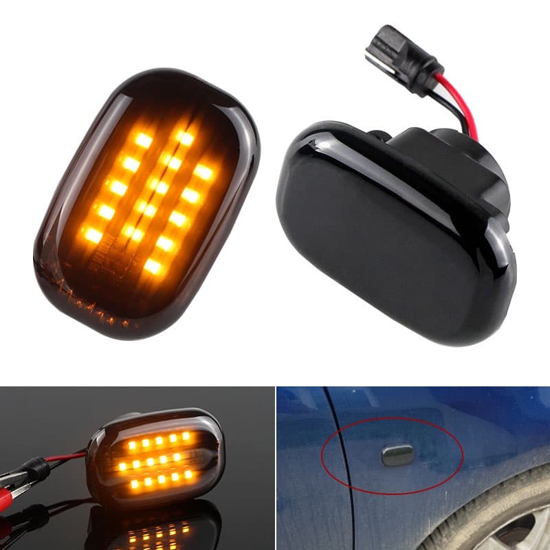 2pc Led Marcador Lateral Dinâmico Luzes De Sinalização De Giro Para Toyota Corolla RAV4 Prius Yaris Camry Vios Hilux Allex Avensis Celica