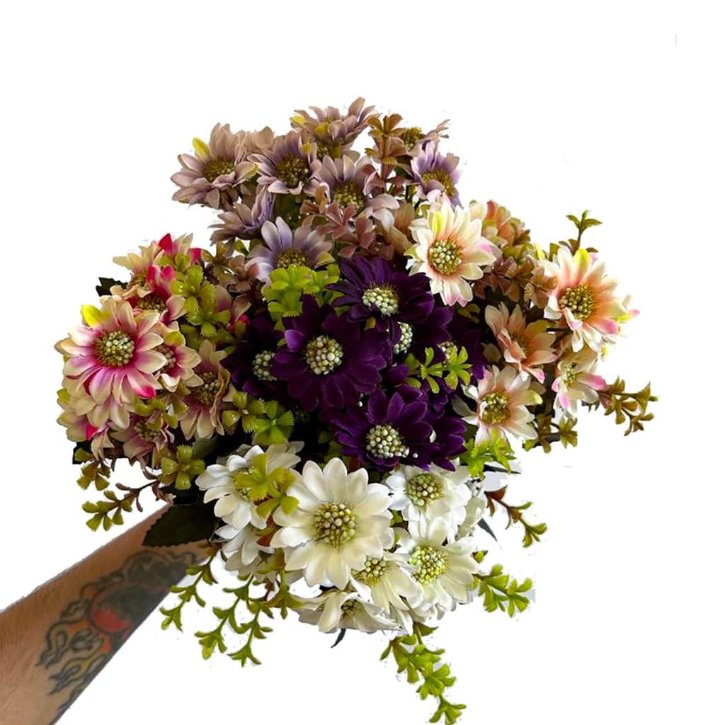Buque Margaridas Para Ramo de Noiva, Decoração de Casamento