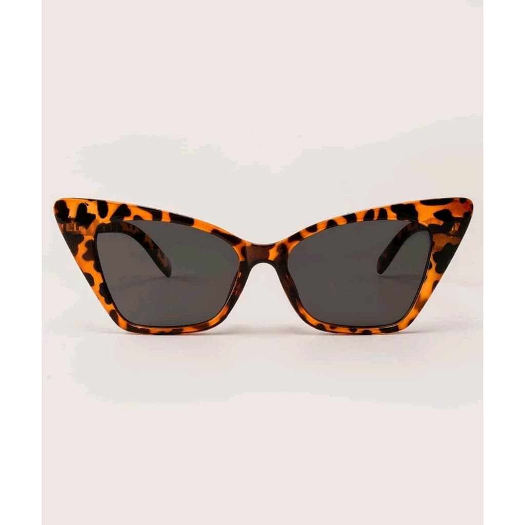 Óculos de Sol Cat Eye Leopard Onça Tortoise Gatinho Retro Vintage UV400